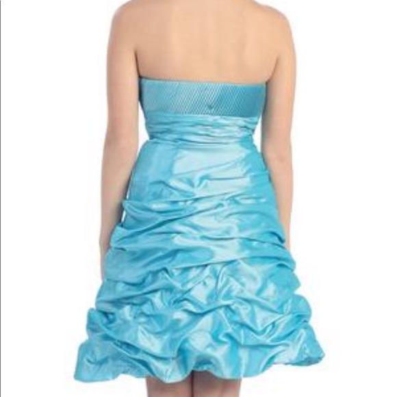 short cute cocktail homecoming Dress & Plus Size - Picture 2 of 5